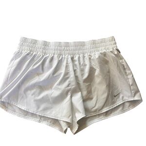 Nike Women's Athletic White Shorts